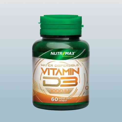 Nutrimax Vitamin D3 1000 IU Sudah BPOM (90)SD202591011(91)221011