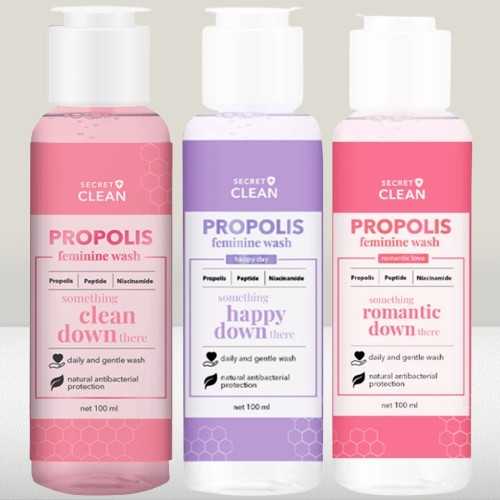 Secret Clean Propolis Feminine Wash (90)NA18241600121, (90)NA18231600171, (90)NA18241600098